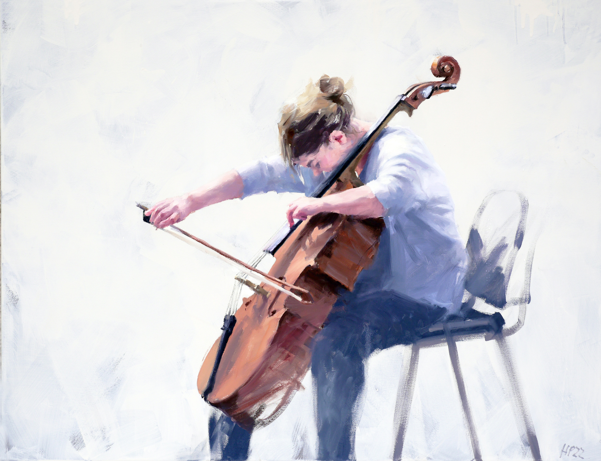 Cellistin Hanna Petermann