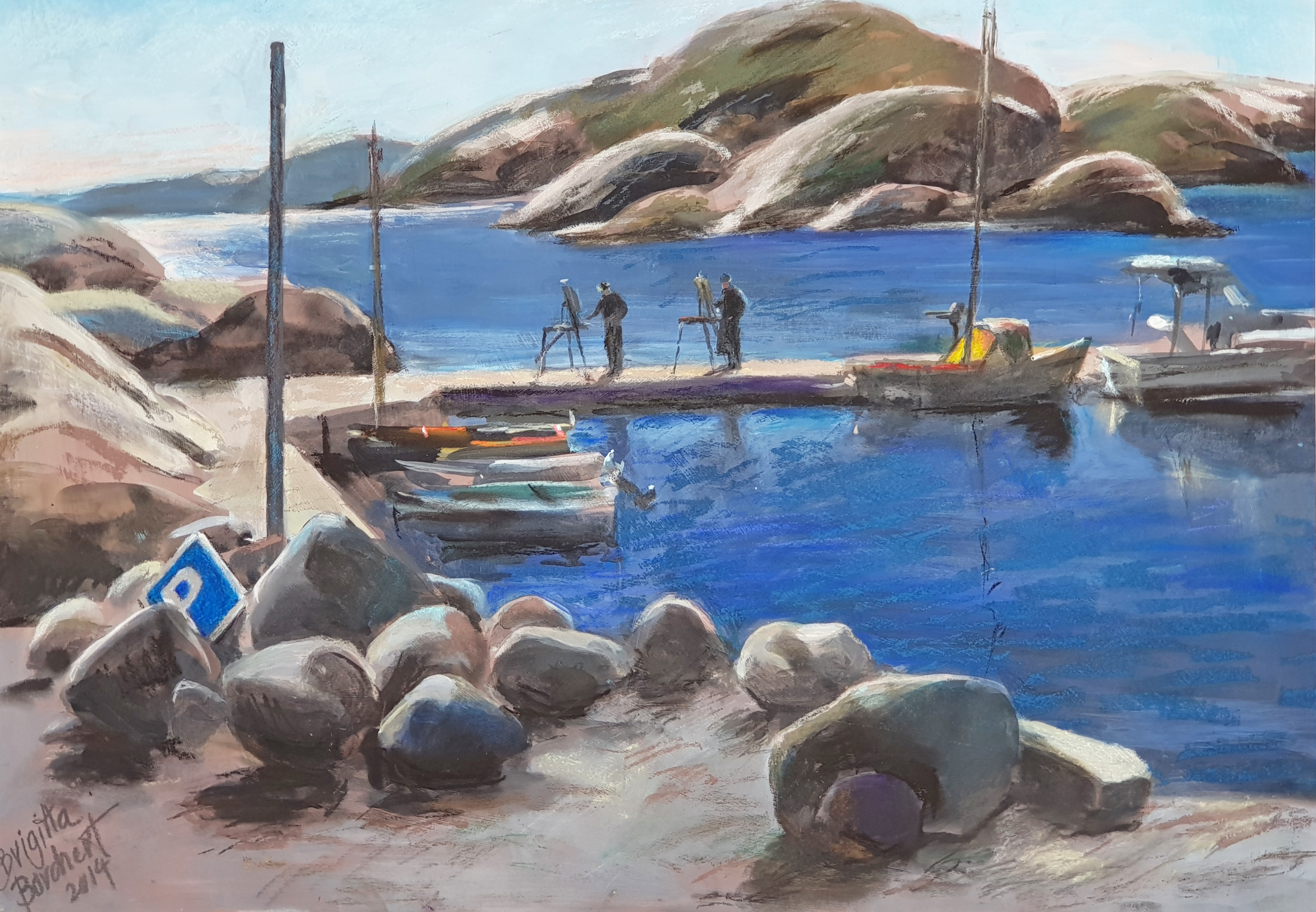 Maler Brigitta Borchert