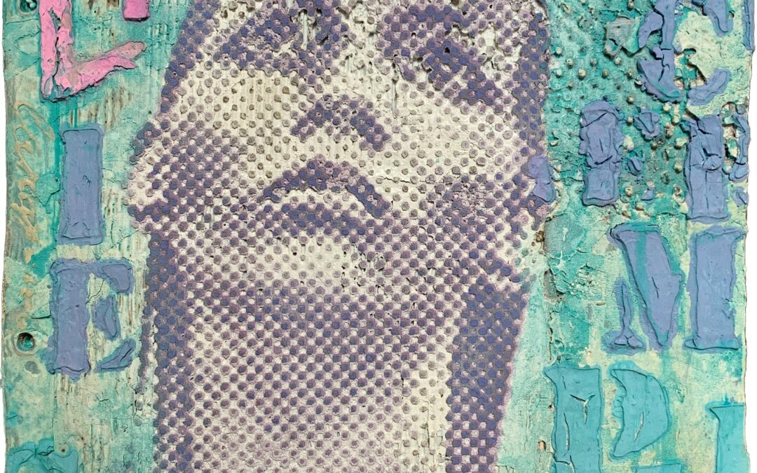 Green Purple Kate Moss