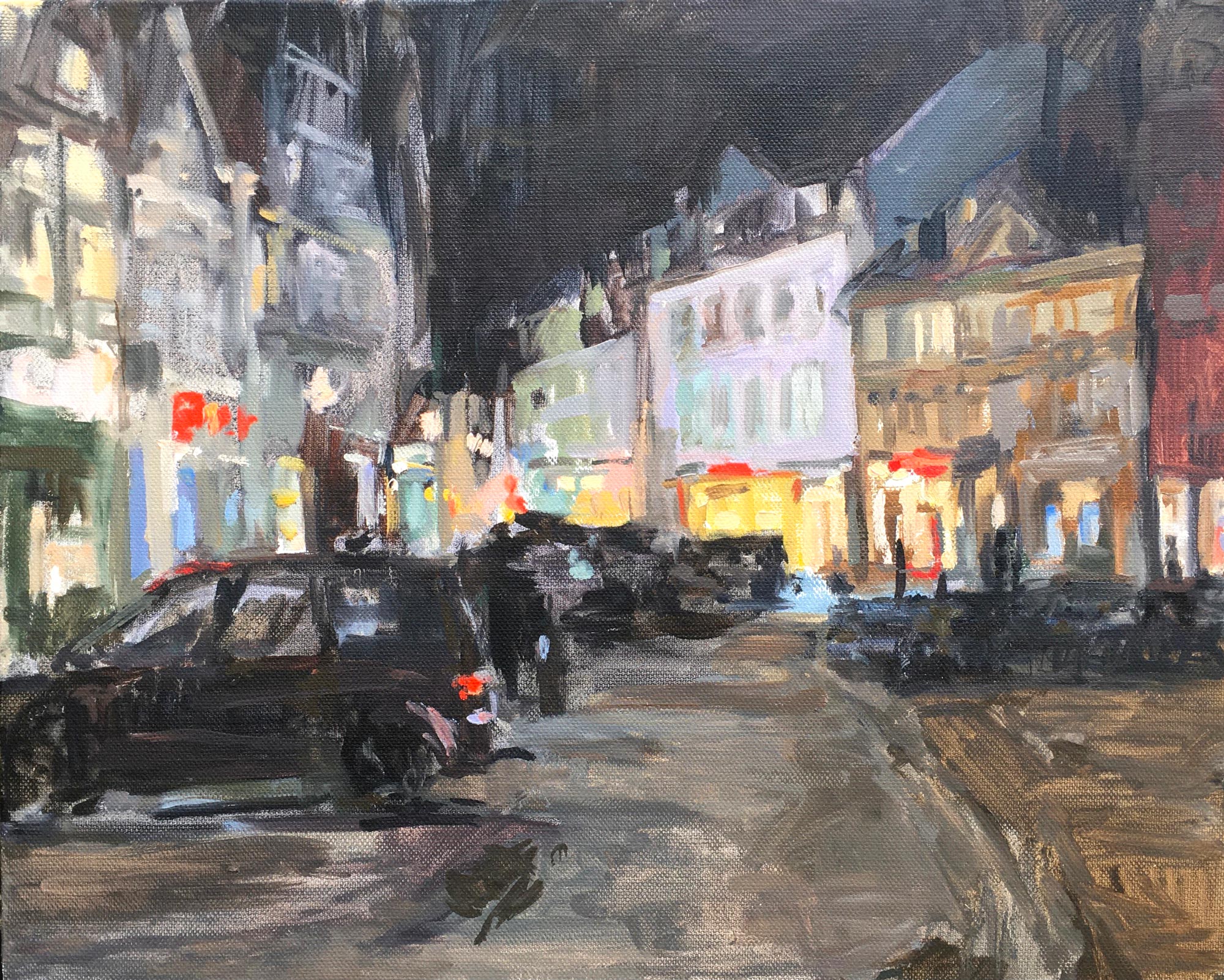 Grosser Plan nachts Margreet Boonstra