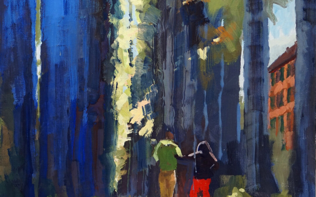 Schloss Eutin, Blaue Allee