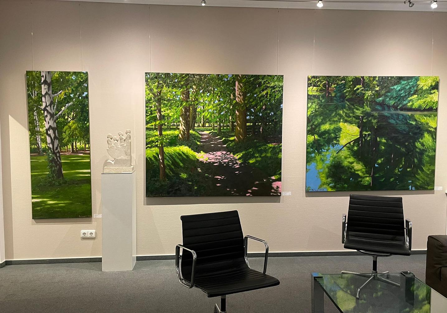 Galerie Halbach Hermann Richter Ausstellung Durchblicke