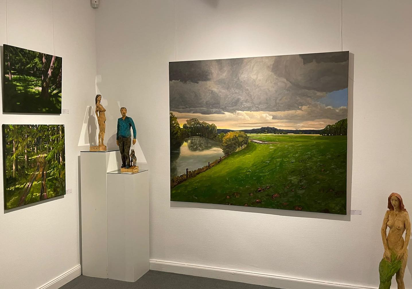 Galerie Halbach Hermann Richter Ausstellung Durchblicke