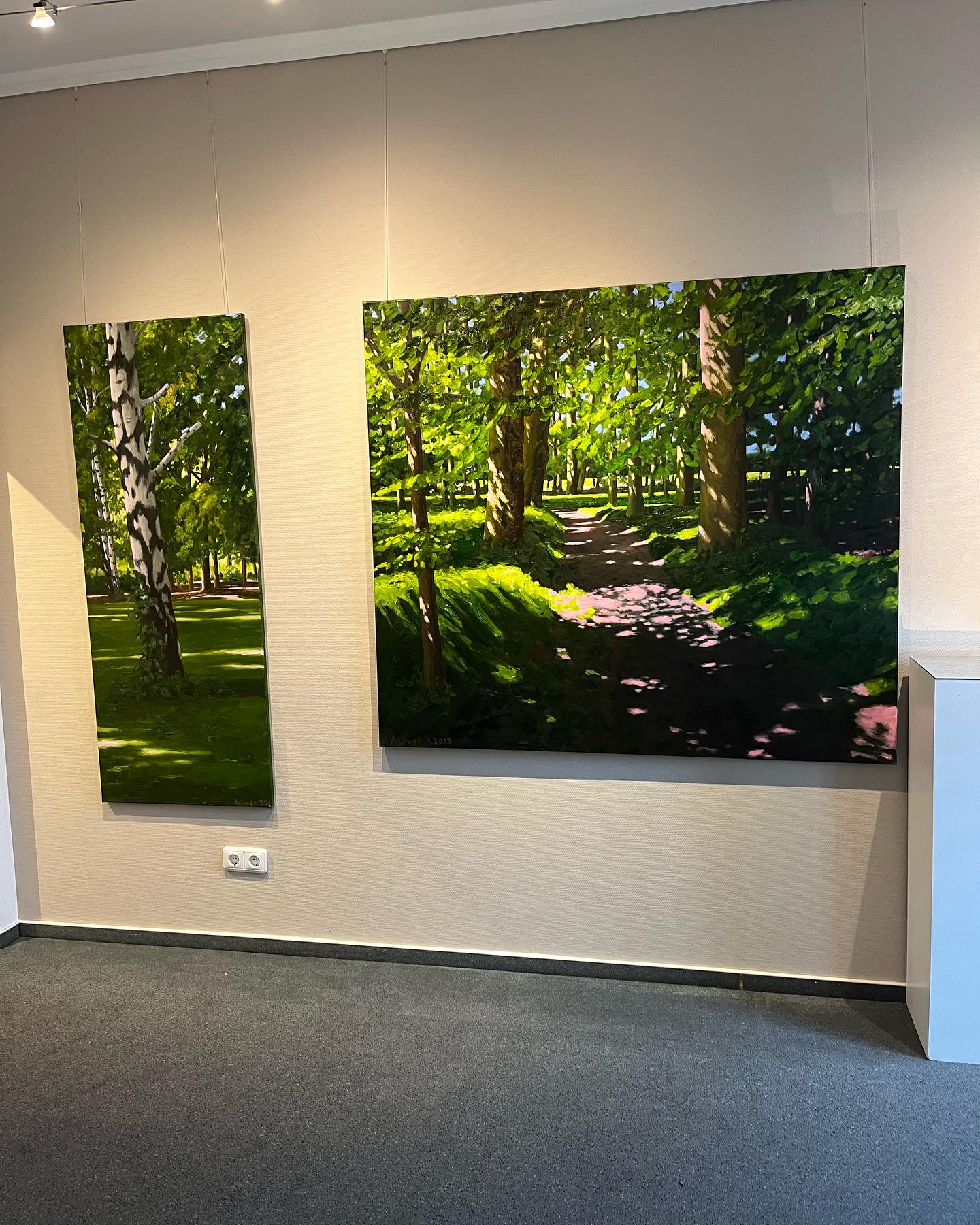 Galerie Halbach Hermann Richter Ausstellung Durchblicke