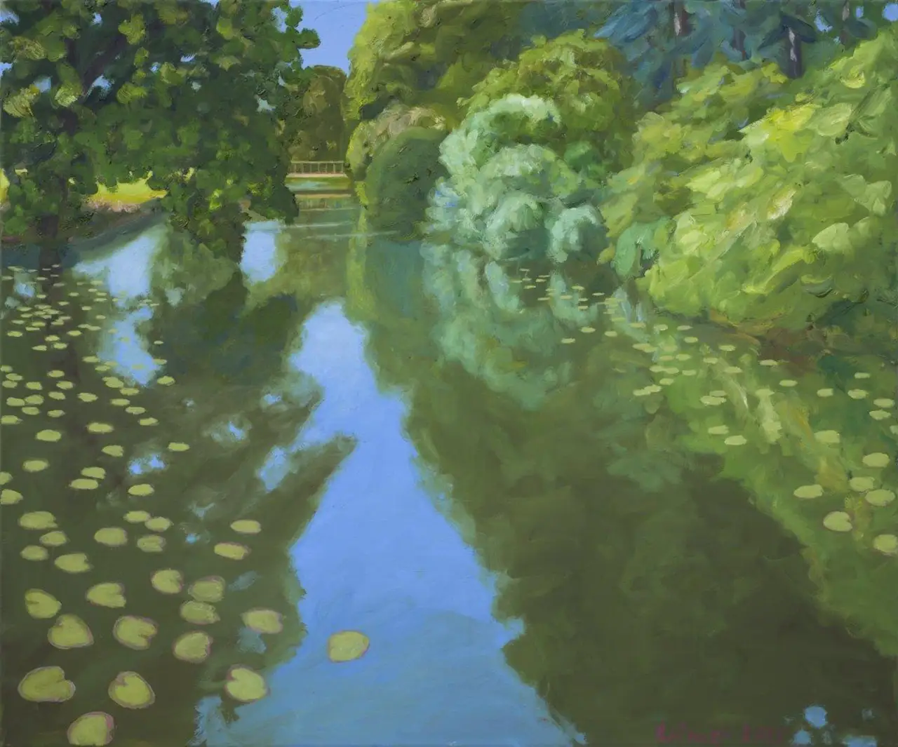 Hermann Reimer – Bei Bremen (75x90cm) 2025