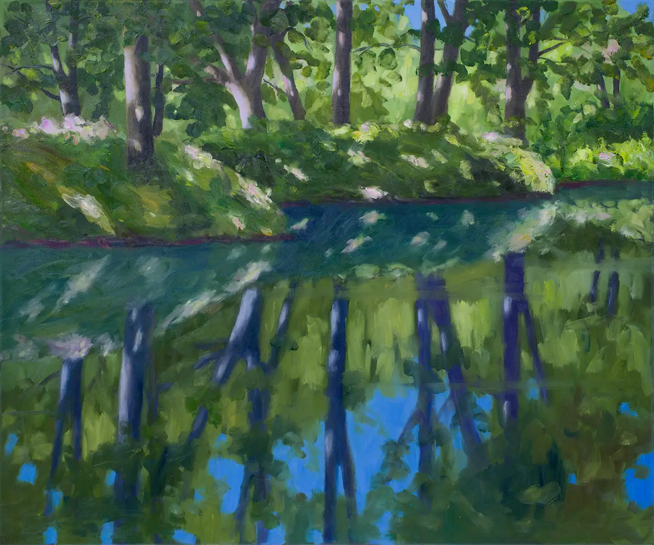 Hermann Reimer – Gegenlicht (75x90cm) 2025