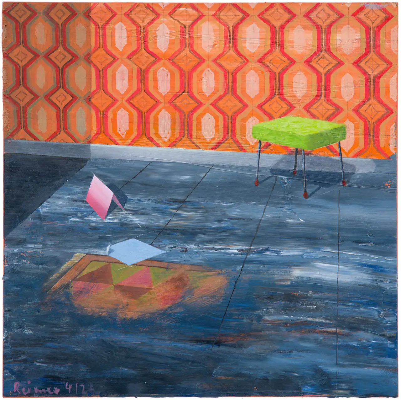 Hermann Reimer – Raum (25x25cm) 2026