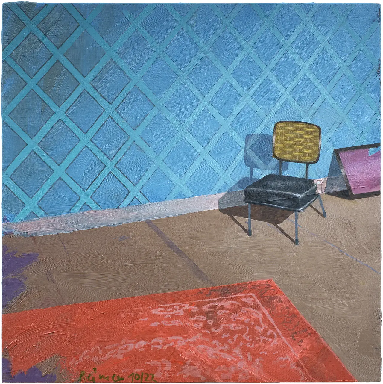 Hermann Reimer – Stuhl (25x25cm) 2022