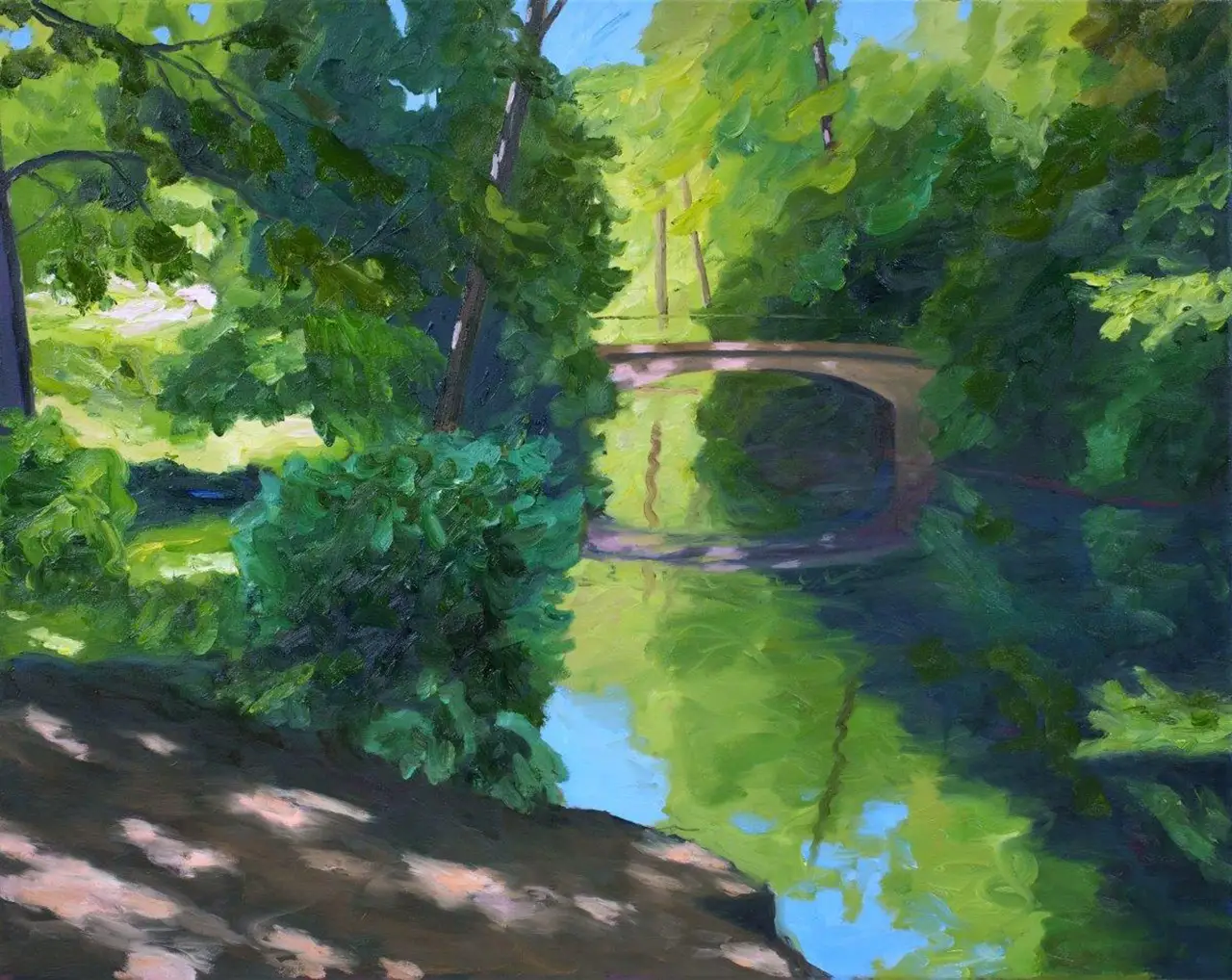 Hermann Reimer – Tiergarten (75x95cm) 2023