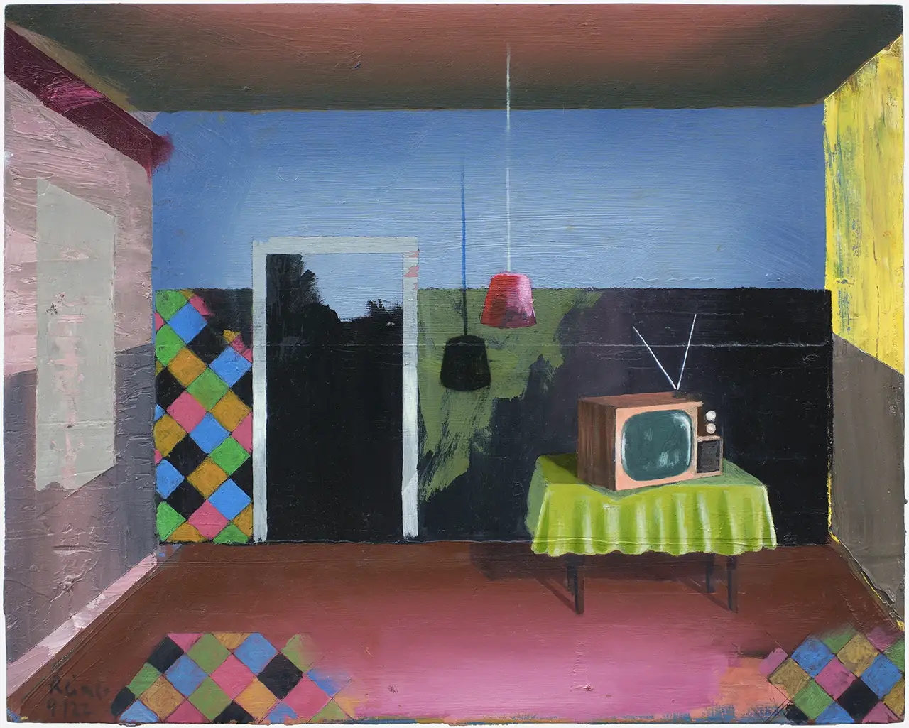 Hermann Reimer – Vorraum (25x30cm) 2022