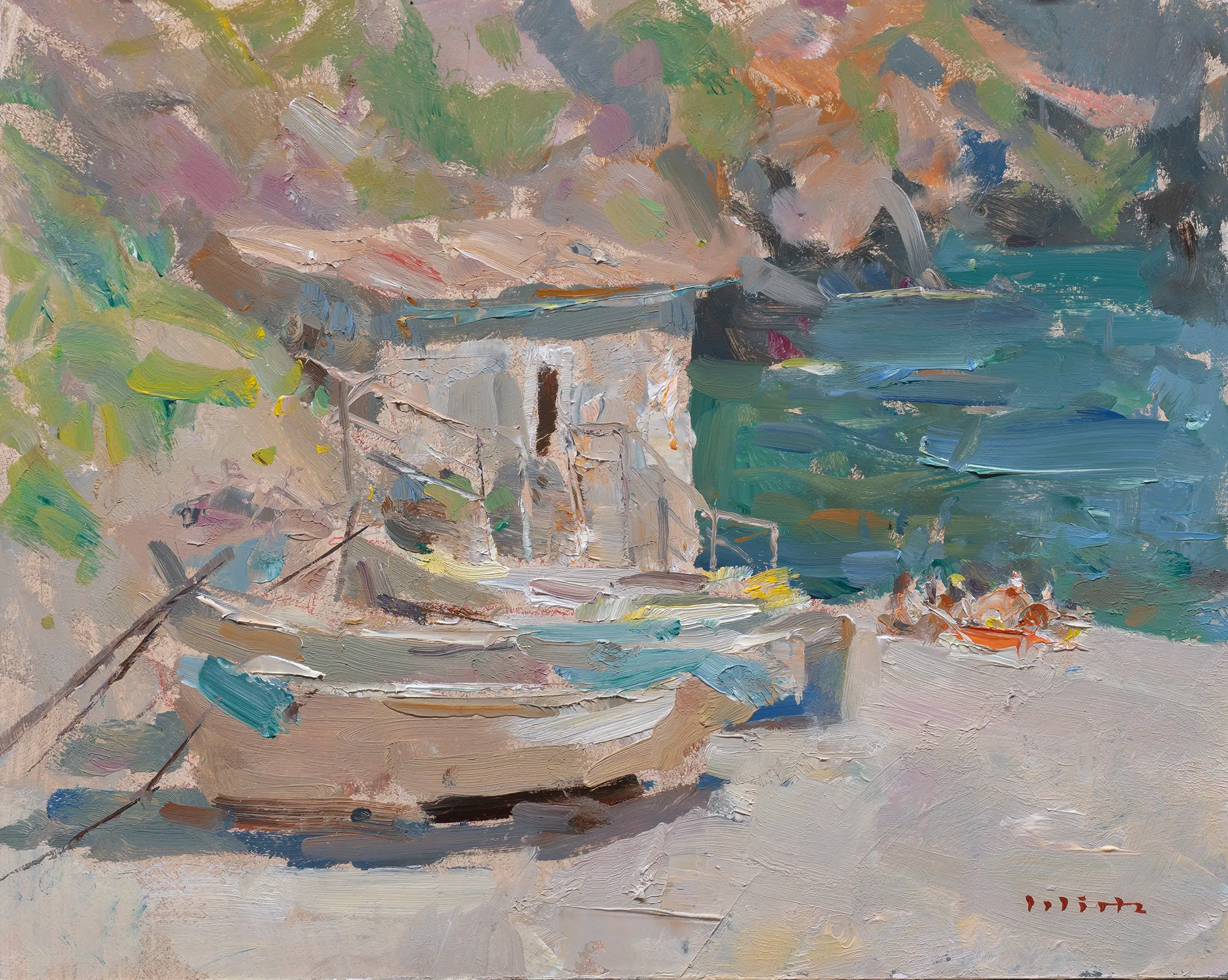 Norddeutsche Realisten zu Gast auf Mallorca, Galerie Halbach