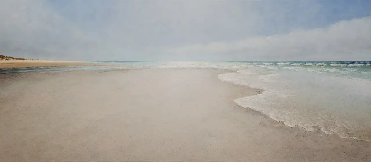 Bilder vom Meer, Marina CXXXVI, 80x180cm