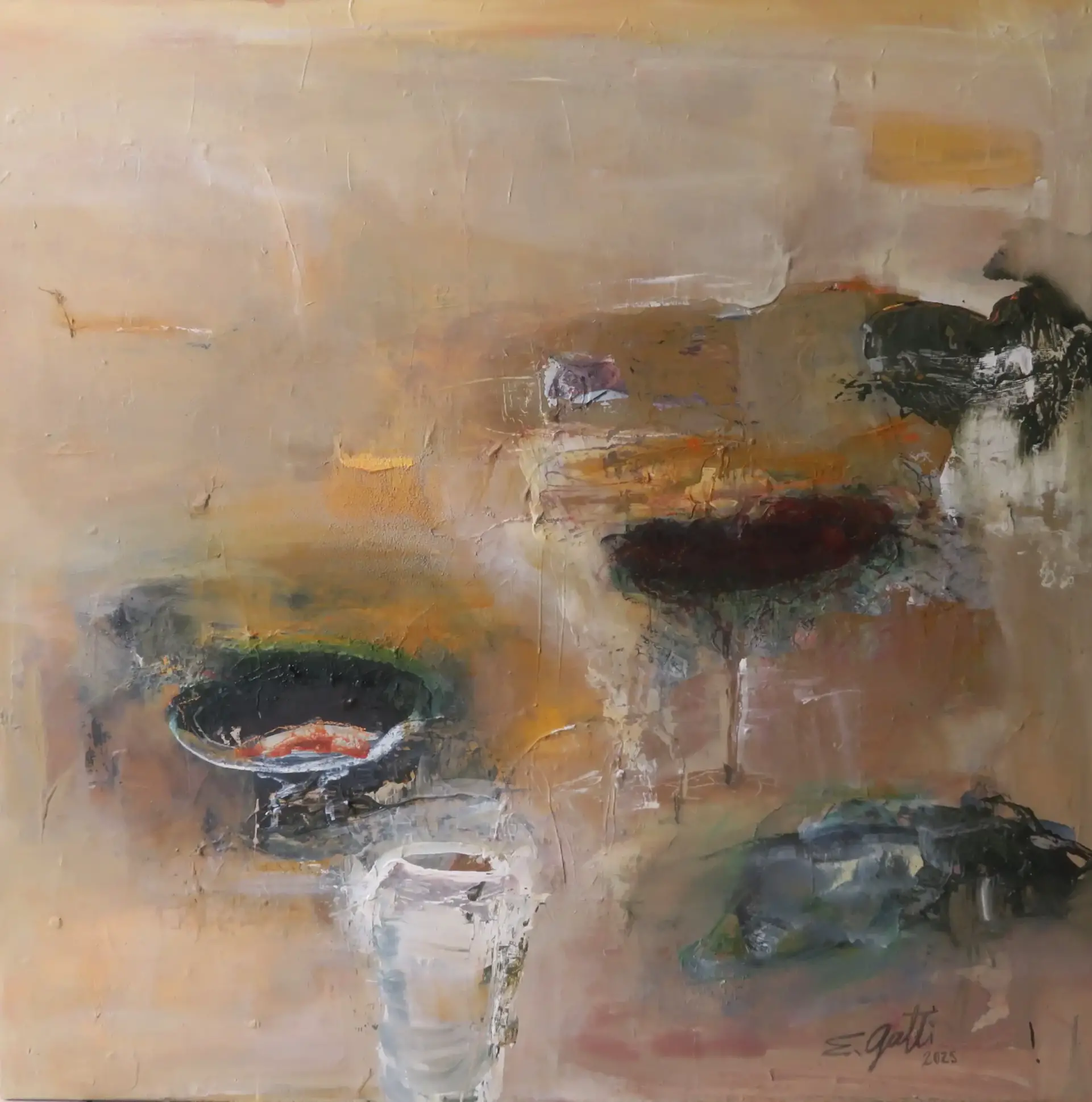 Herbstimmung, 90x90cm