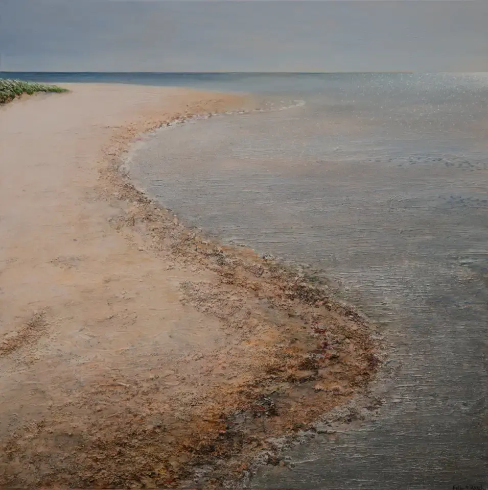Untiefen Watt, 80x80cm