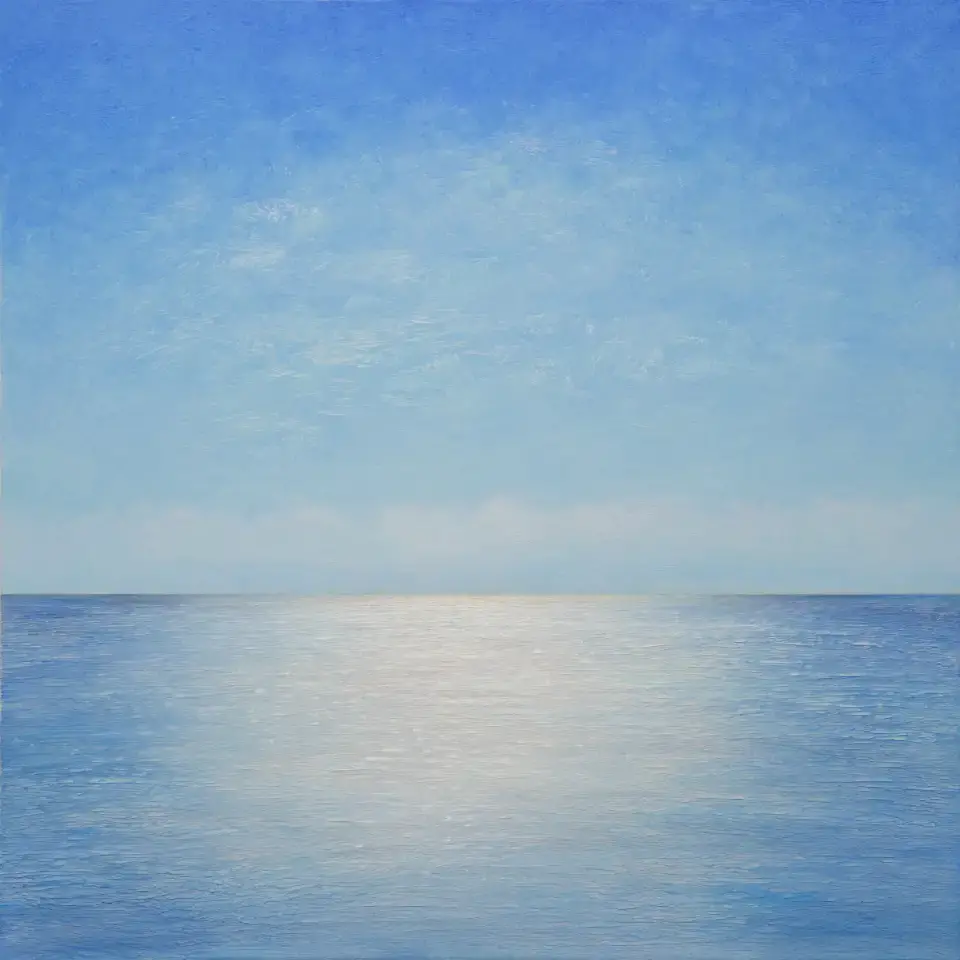 Bilder vom Meer, M7, 100x100cm