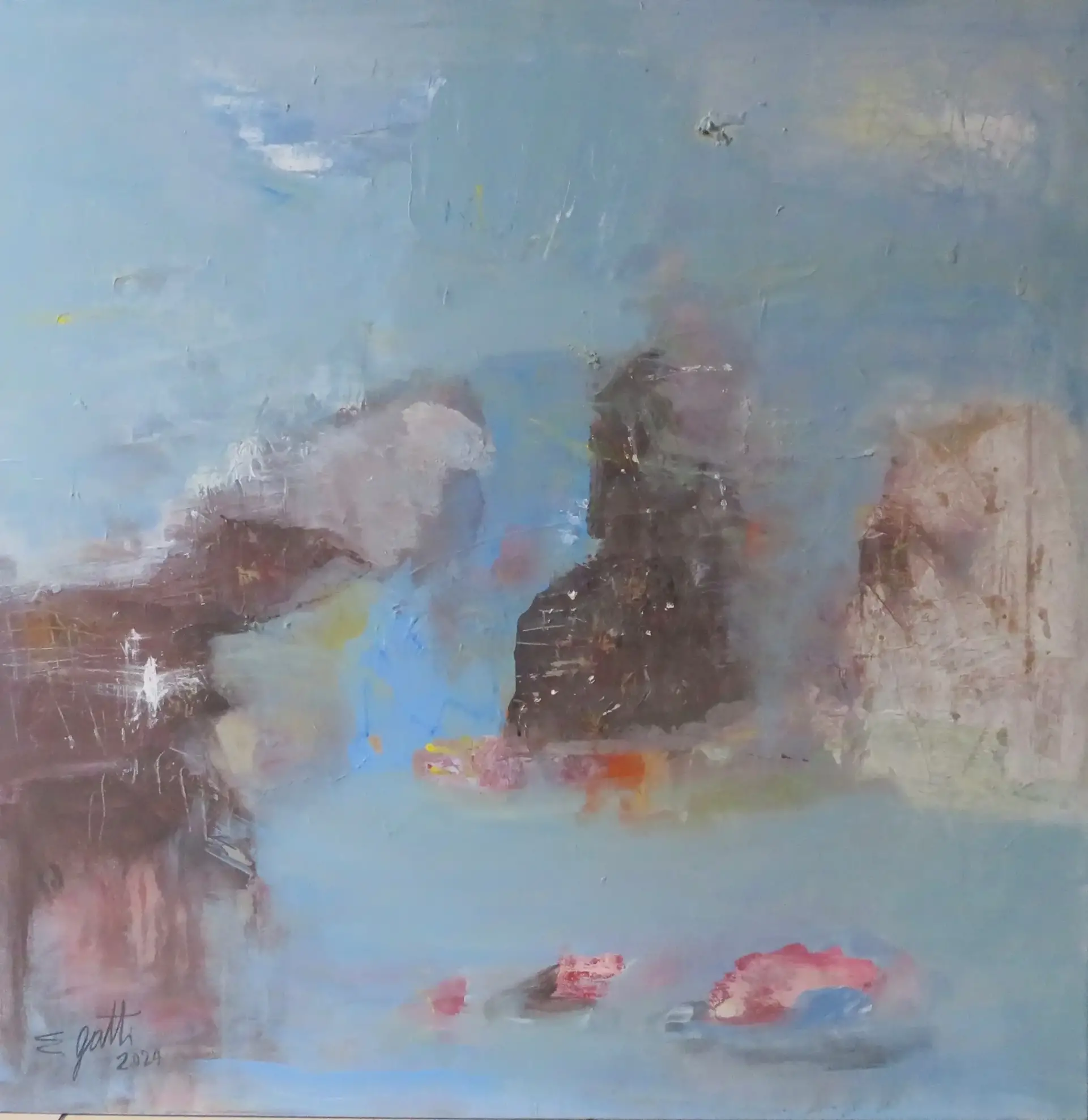 Halong Bay, Acryl auf Leinwand, 90x90cm