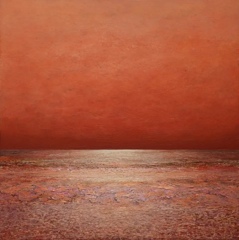 Bilder vom Meer, T8, 80x80cm