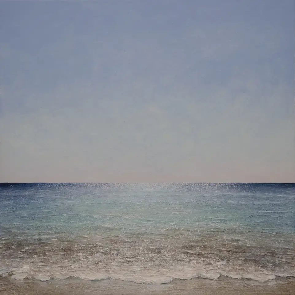 Bilder vom Meer, H13, 80x80cm