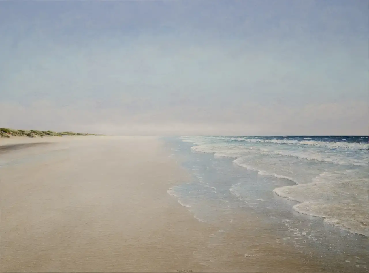 Bilder vom Meer, Strand CV, 97x130cm