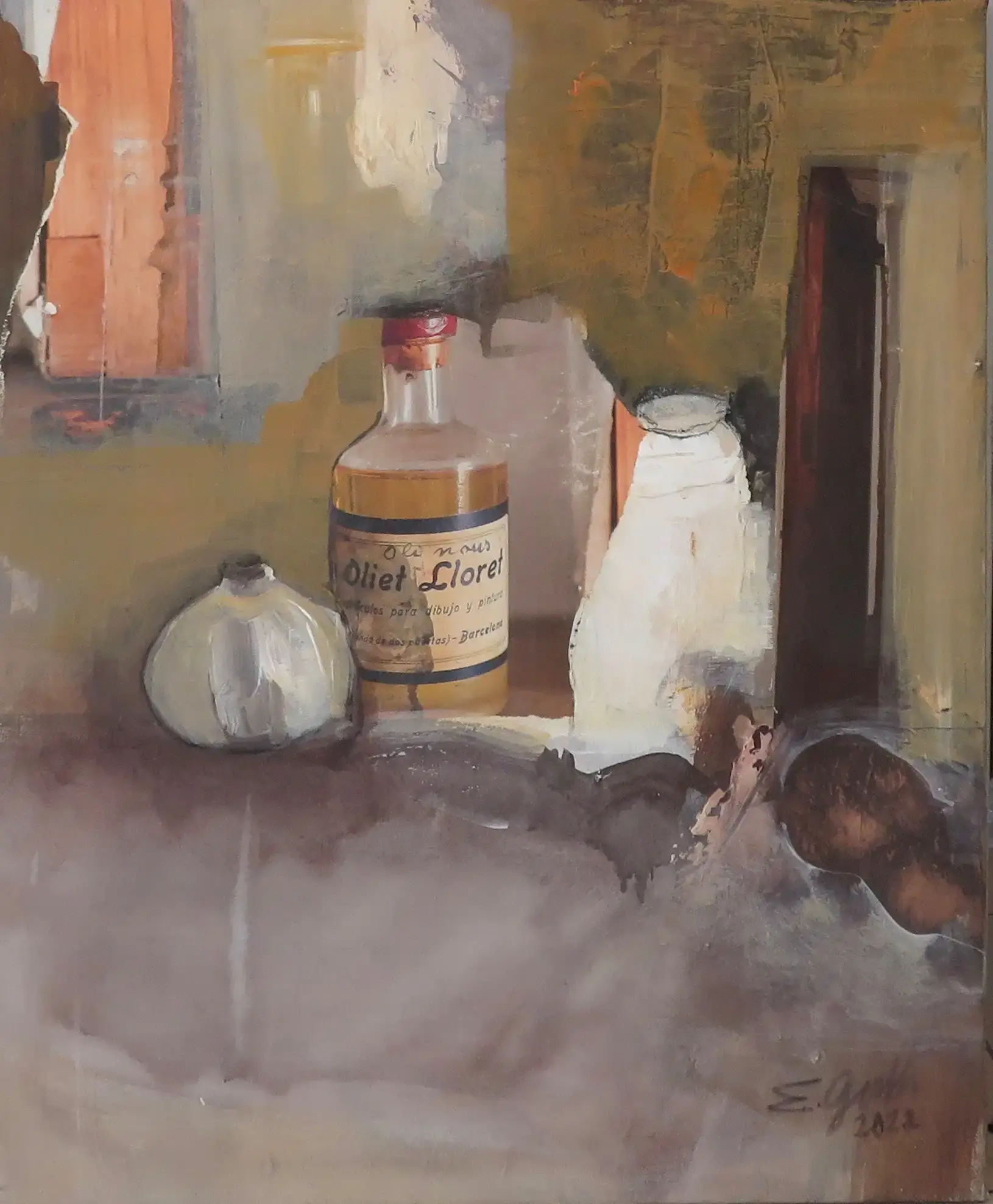 Atelier, 60x50cm