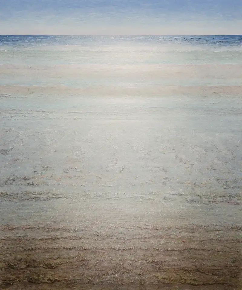 Untiefen Watt III, 120x100cm