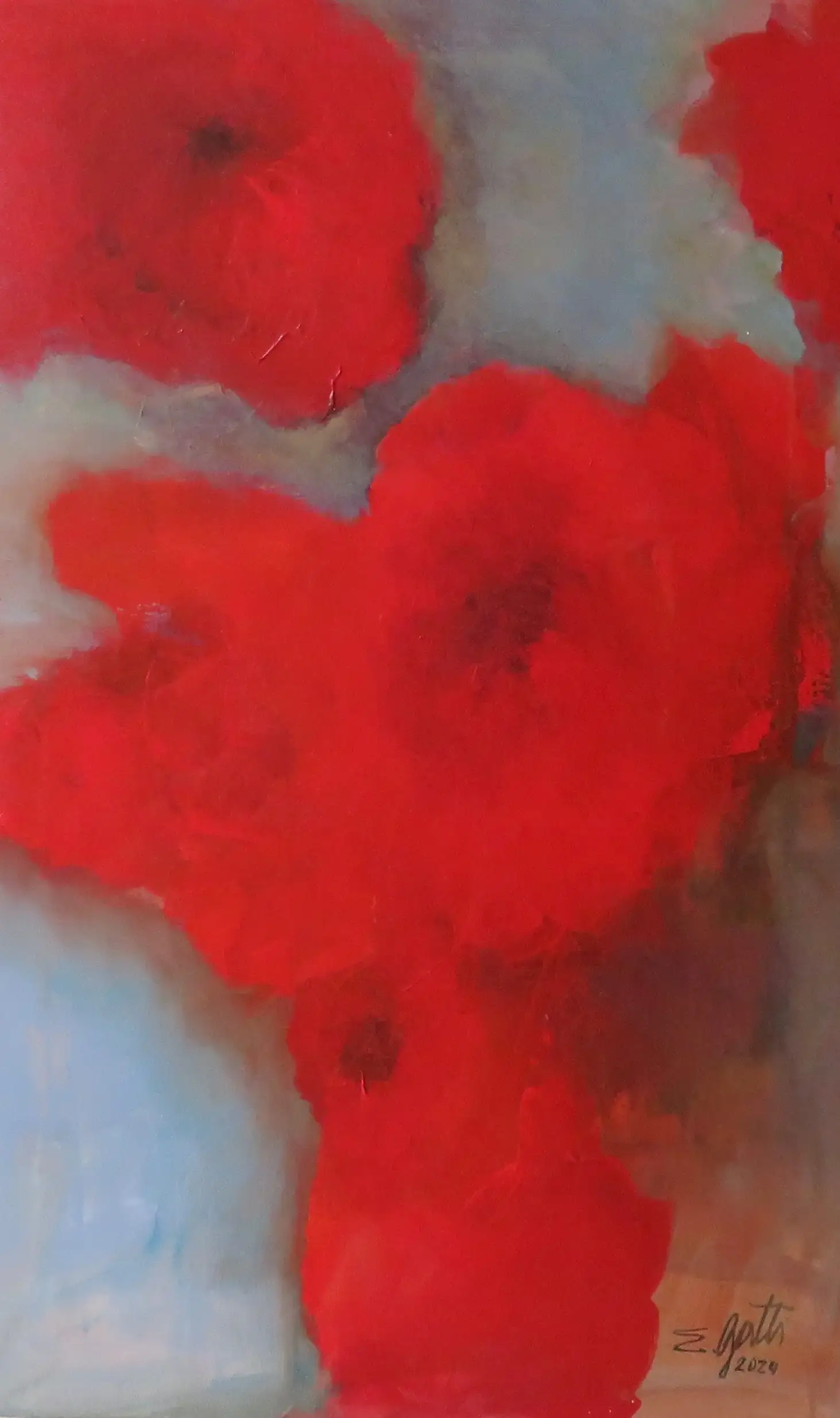 Blütenpracht, 90x55cm