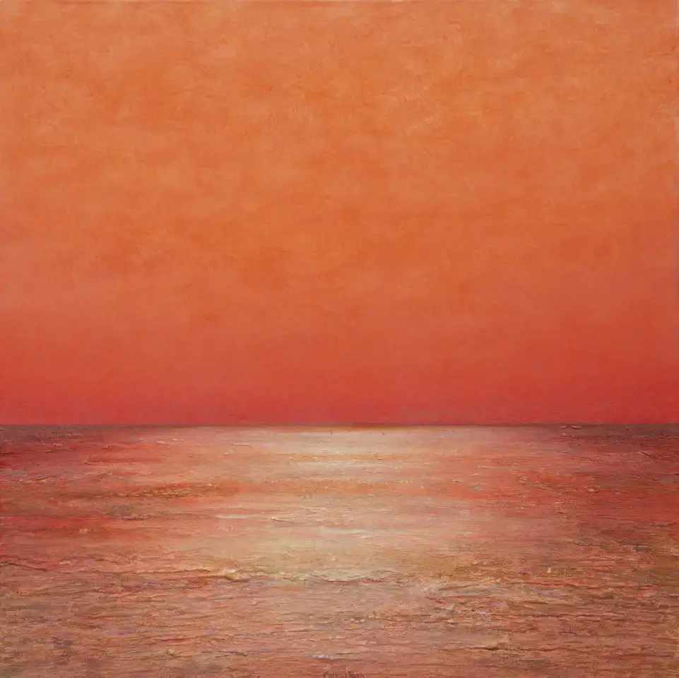 Bilder vom Meer, T17, 80x80cm