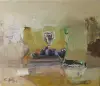 Pflaumentisch, 60x50cm
