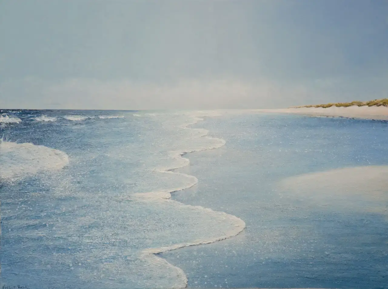 Bilder vom Meer, Strand XCVIII, 60x80cm