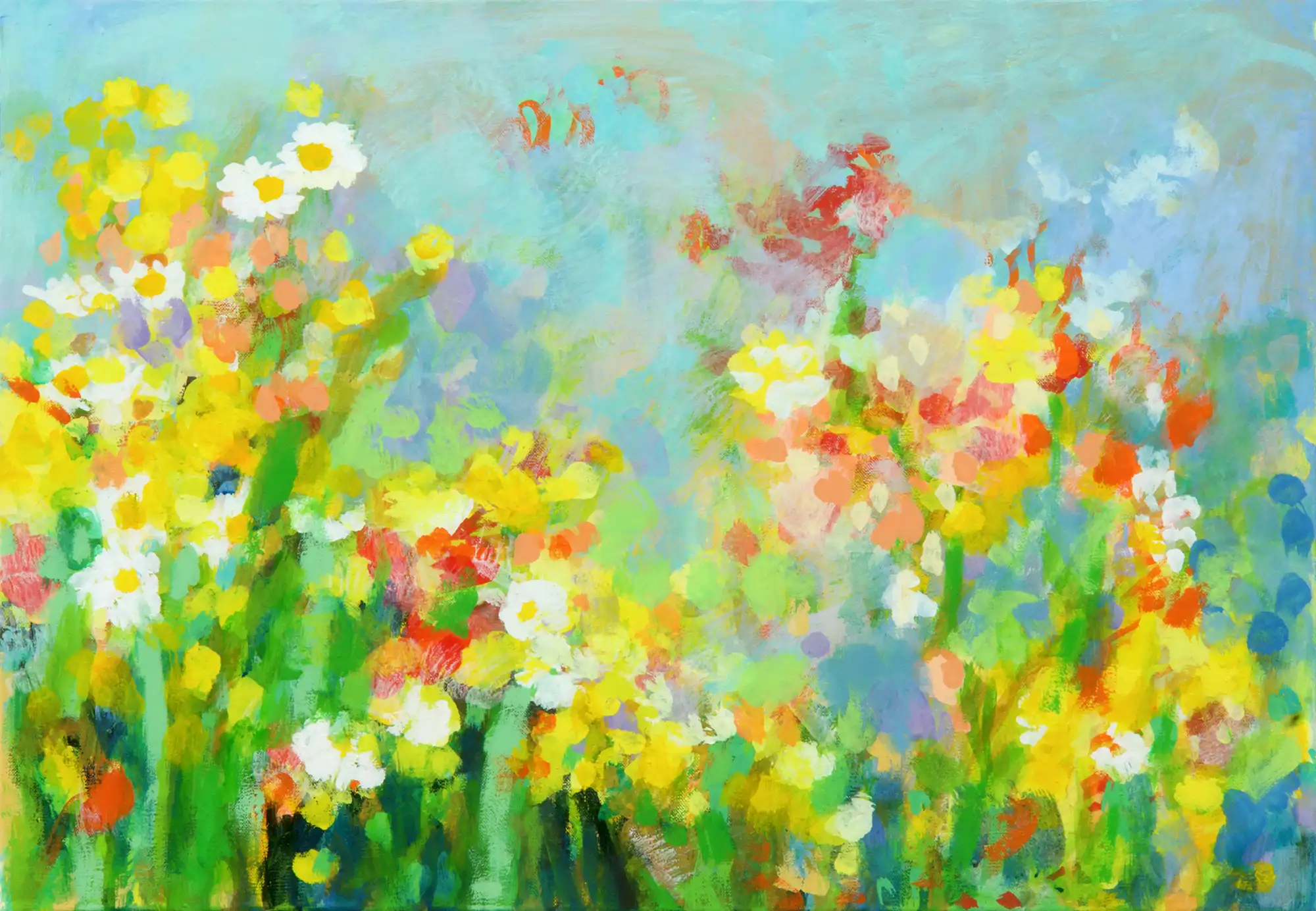 ulrike-hansen-margeritenfeld-70x100cm-eitempera-auf-lw-2025